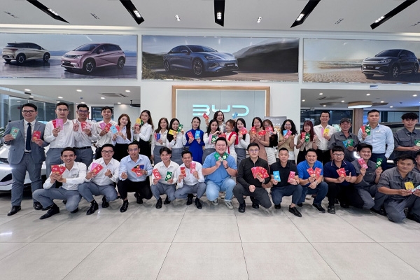 BYD OWAY SÀI GÒN KHAI XUÂN ẤT TỴ 2025