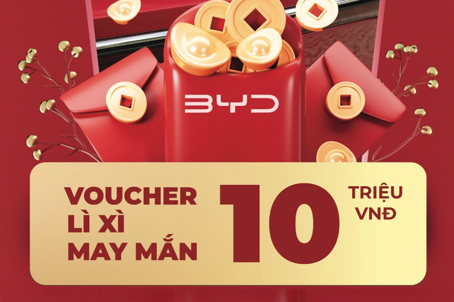 BYD OWAY SÀI GÒN MỪNG XUÂN ẤT TỴ 2025 VỚI ƯU ĐÃI CỰC KHỦNG!