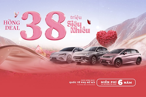 CHIẾN DỊCH KHUYẾN MÃI 8/3 - DEAL SIÊU NHIỀU, 8/3 YÊU CHIỀU