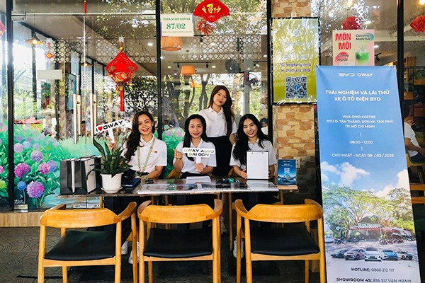 OWAY SÀI GÒN TEST DRIVE TẠI QUẬN TÂN PHÚ